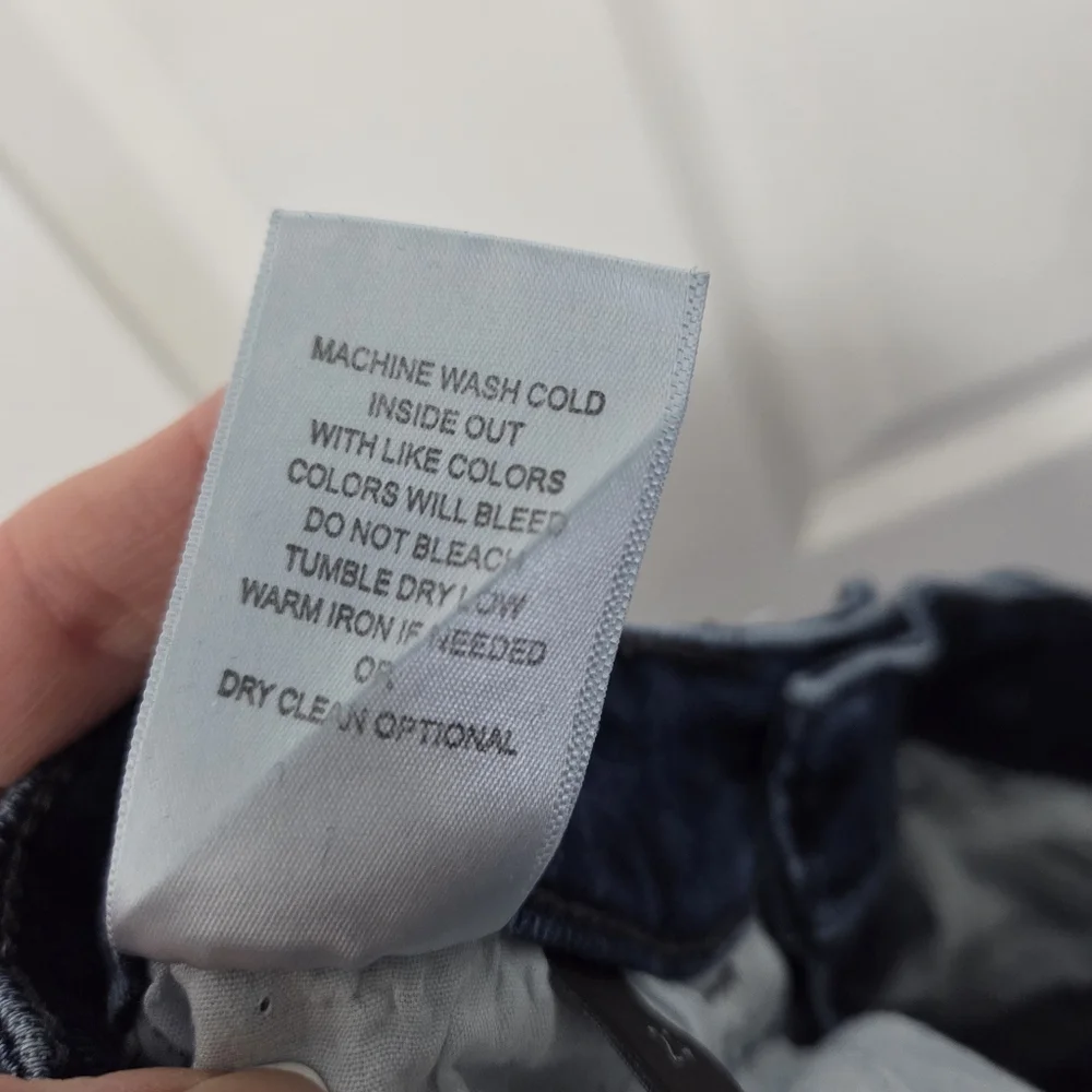 Flying Monkey High Rise Bootcut Stretch Dark Wash Denim Jeans Size 24 Western - Picture 11 of 12